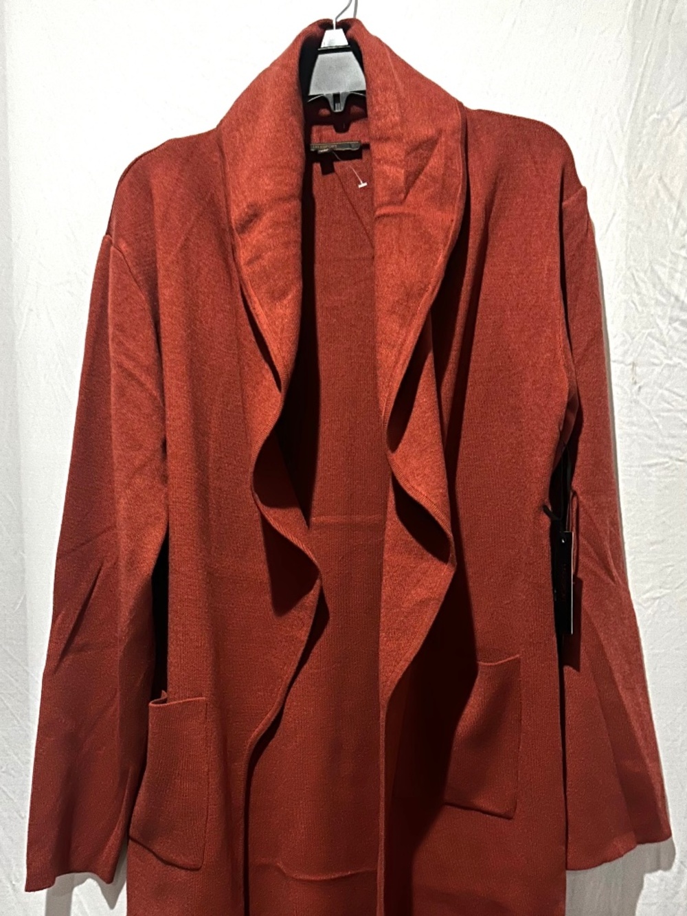 MaxSport Women’s Open Front Long Cardigan - Size L